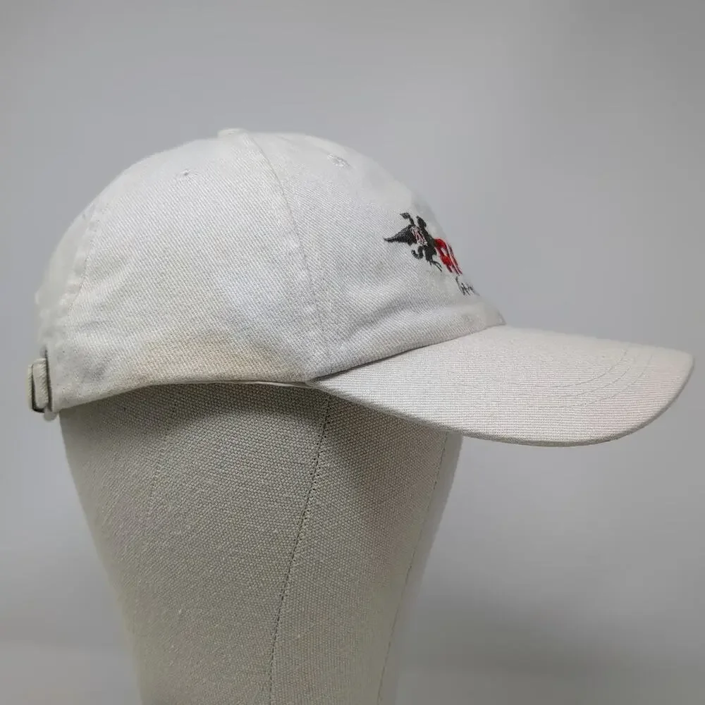 AMC Baseball Cap White One Size Slideback Rema Dri-Vac Corporation Logo Hat